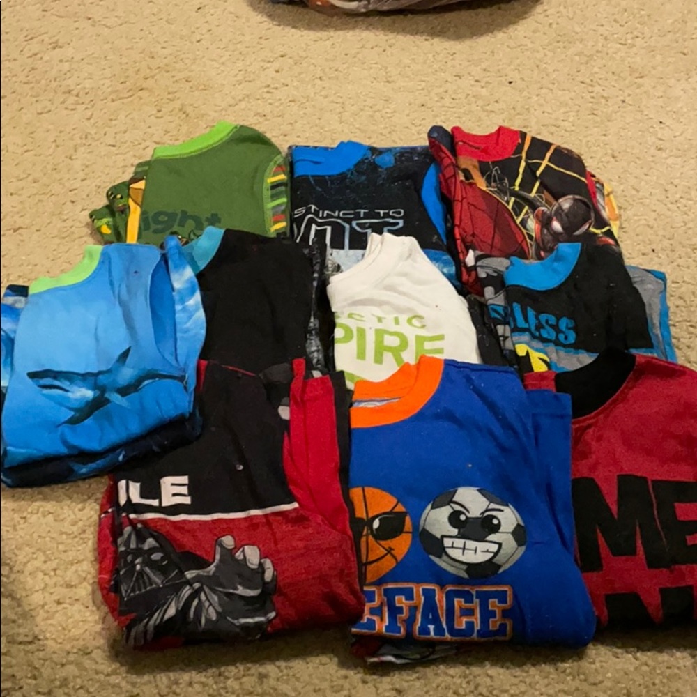 Boys Pajamas - 10 pairs
